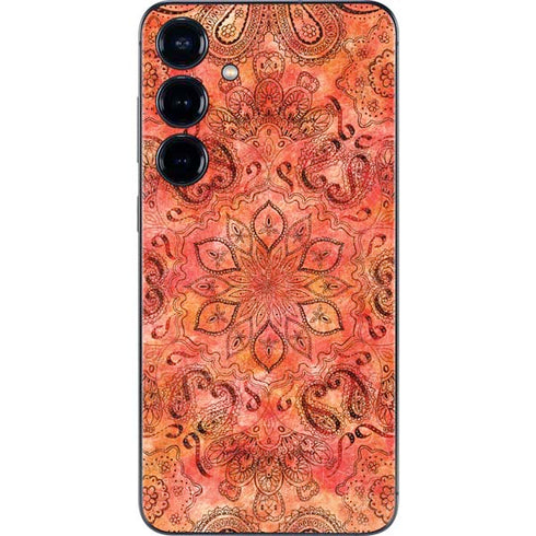 Orange Zen Galaxy S25 Skin